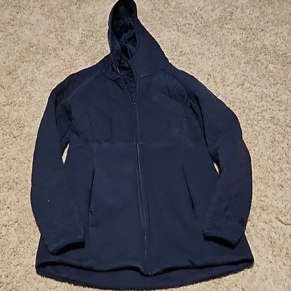 North Face Blue Quilted‎ Jacket - Picture 1 of 5